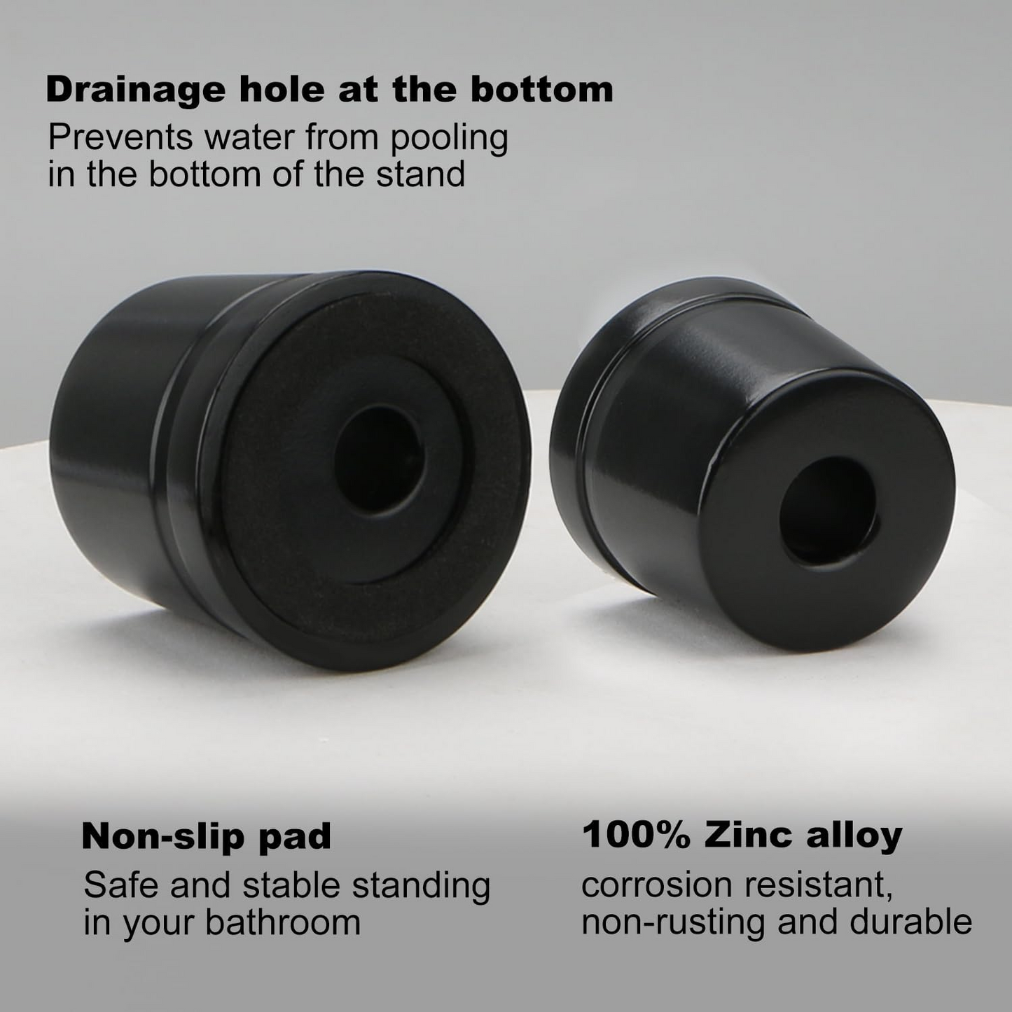 Safety Razor Stand, Safety Razor Holder (Matte Black)