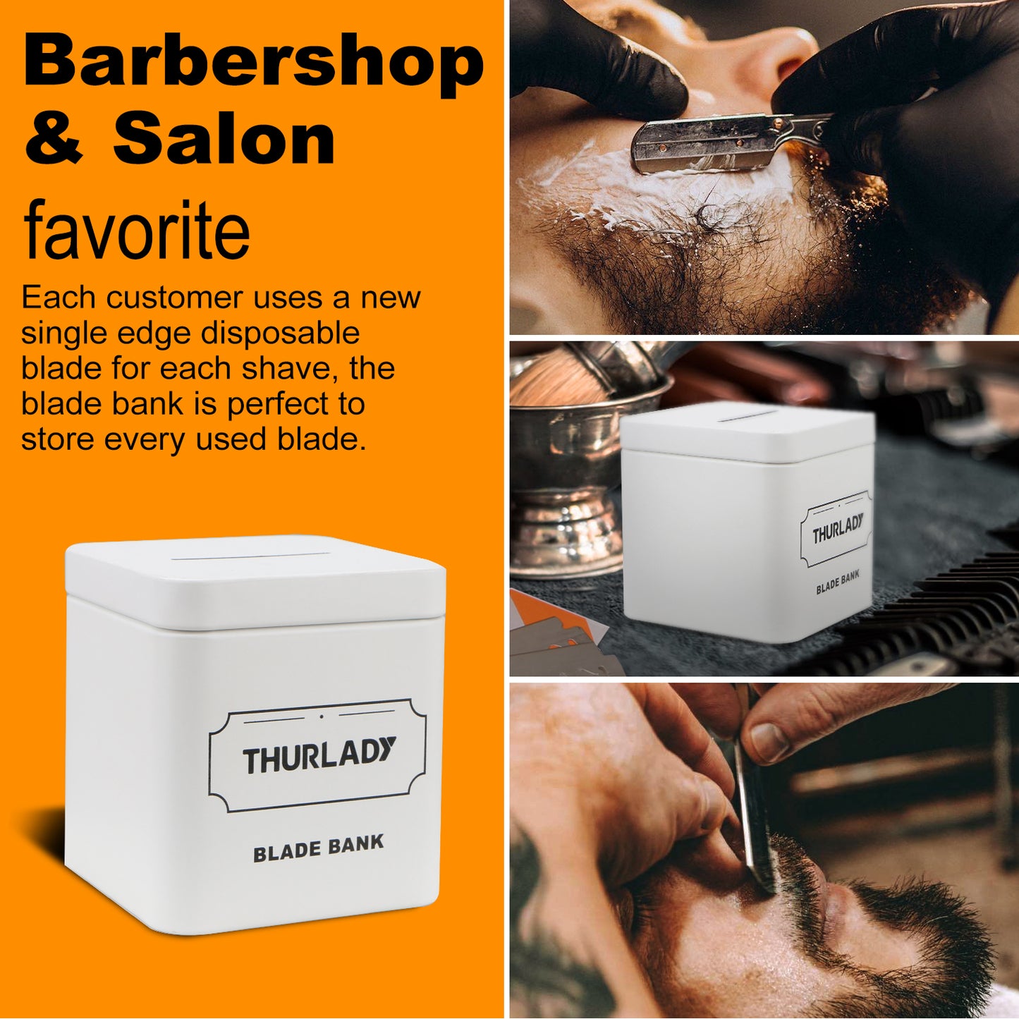 White - Razor Blade Bank
