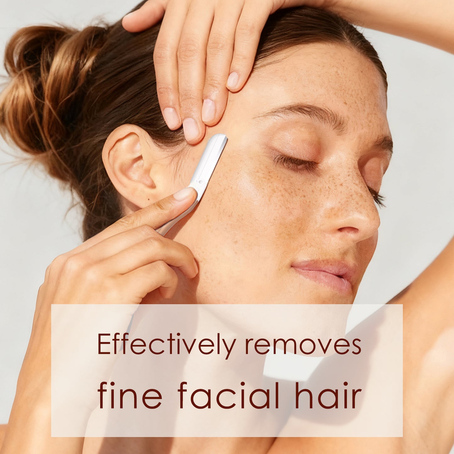 Dermaplane Razor, Metal with Silicone, 3 Pack