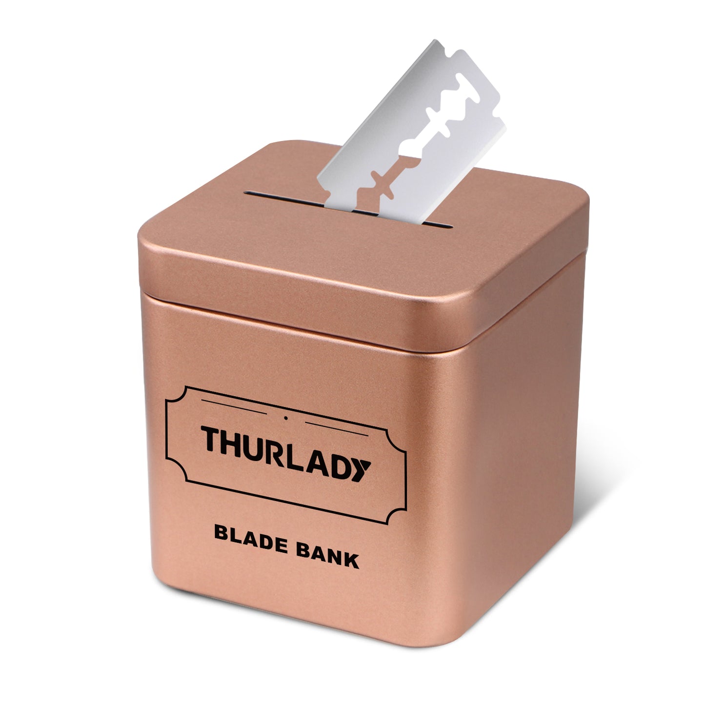 Rose Gold - Razor Blade Bank