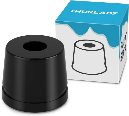Safety Razor Stand, Safety Razor Holder (Matte Black)