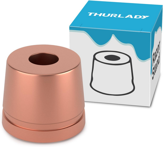 Safety Razor Stand, Safety Razor Holder (Rose Gold)