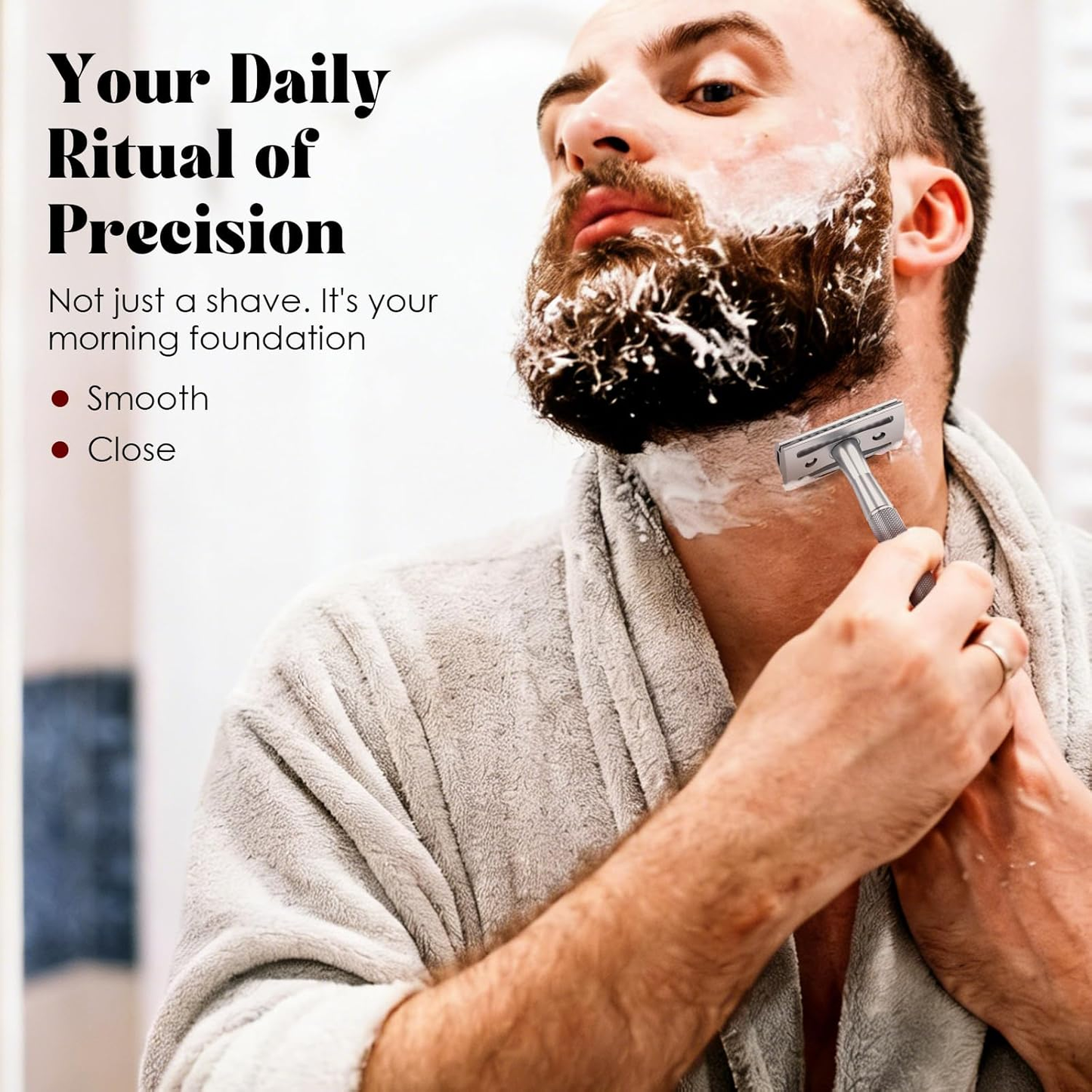 Single Blade Razors for Men, Shaving Kit