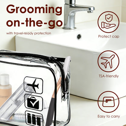 Dermaplane Razor, Metal with Silicone, 3 Pack