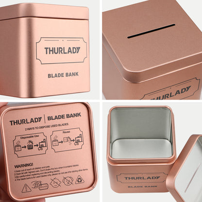 Rose Gold - Razor Blade Bank