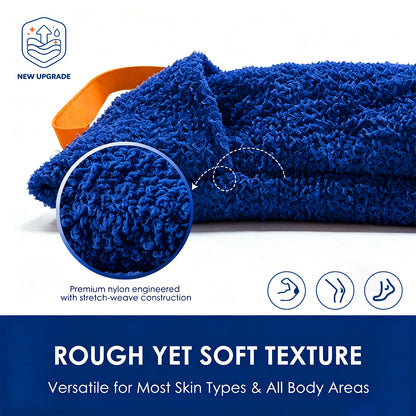Exfoliating Soap Saver Bags for Deep Cleansing, 2 Pack, Navy